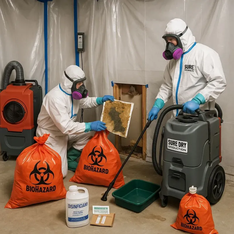 Contaminated Water Handling Protocols process in Morgan County, AL